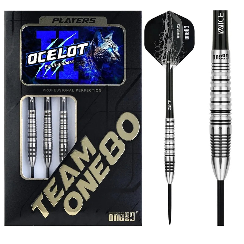 One80 Ed Chambers V2 90% Tungsten Steel Tip Darts 22 GRAM