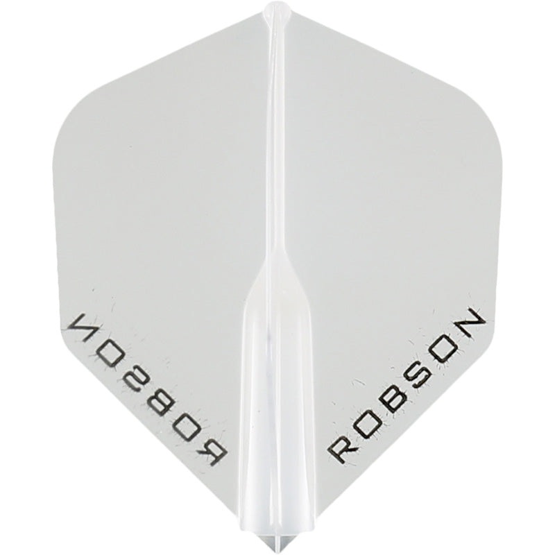 Robson Plus Dart Flights – Standard White