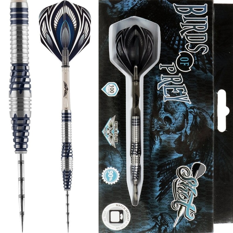 Shot Birds of Prey Darts – Steel Tip – Falcon I 23g