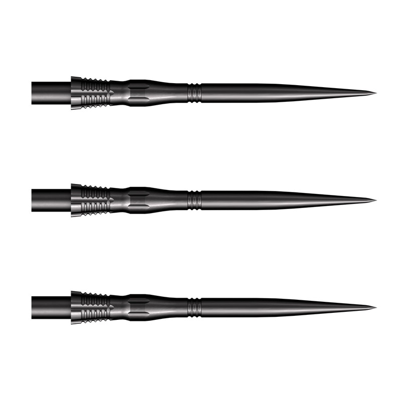 Shot Cone Dart Points Scallop 31mm