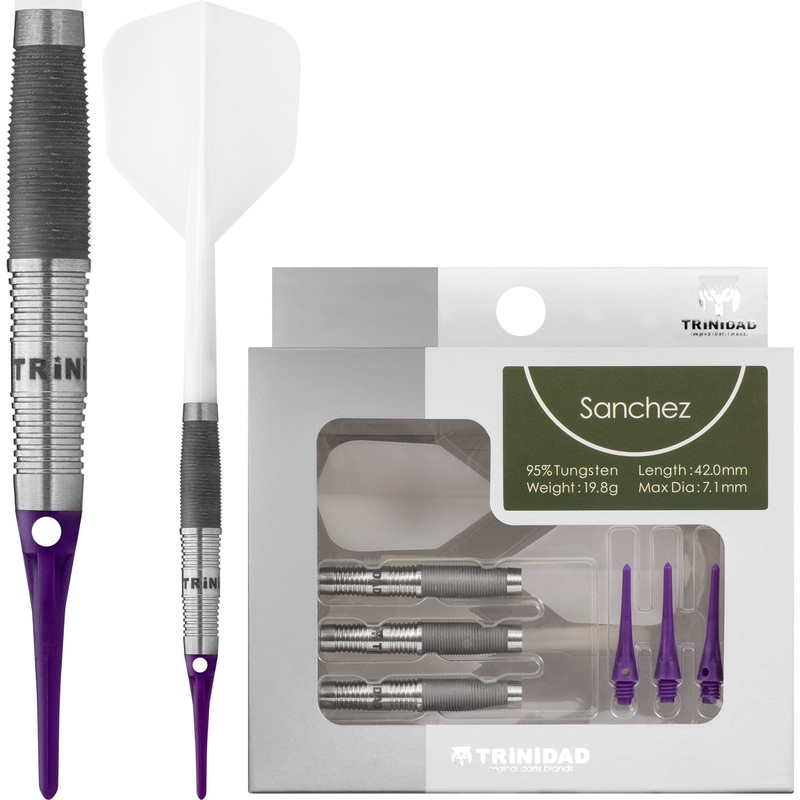 Trinidad Pro – Soft Tip Tungsten Darts – Sanchez 21g