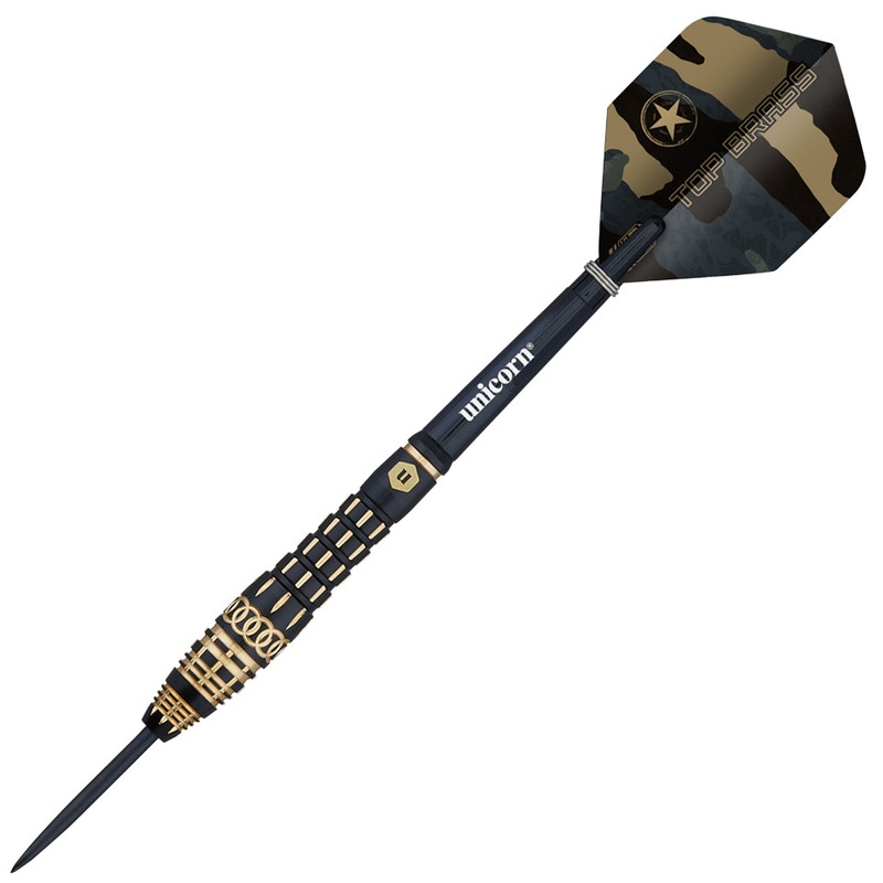 Unicorn Top Brass 4 Steel Tip Darts – 20gm