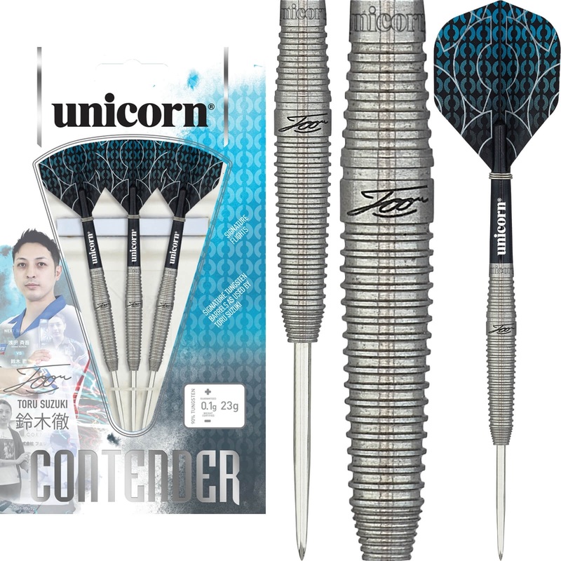 Unicorn – Toru Suzuki Darts – Steel Tip – 90% Tungsten – 23g