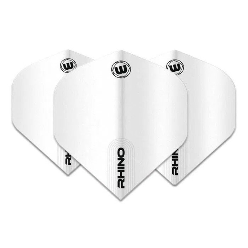 Winmau Rhino Plus 25% Thicker Standard White Flights