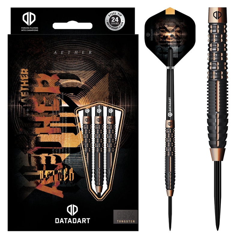 Datadart Aether Darts – Steel Tip – 95% Tungsten 23g