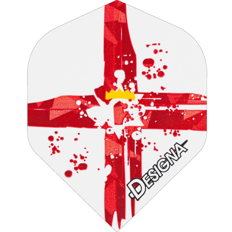 Designa Patriot Dart Flights – Hologram – Std – Northern Ireland