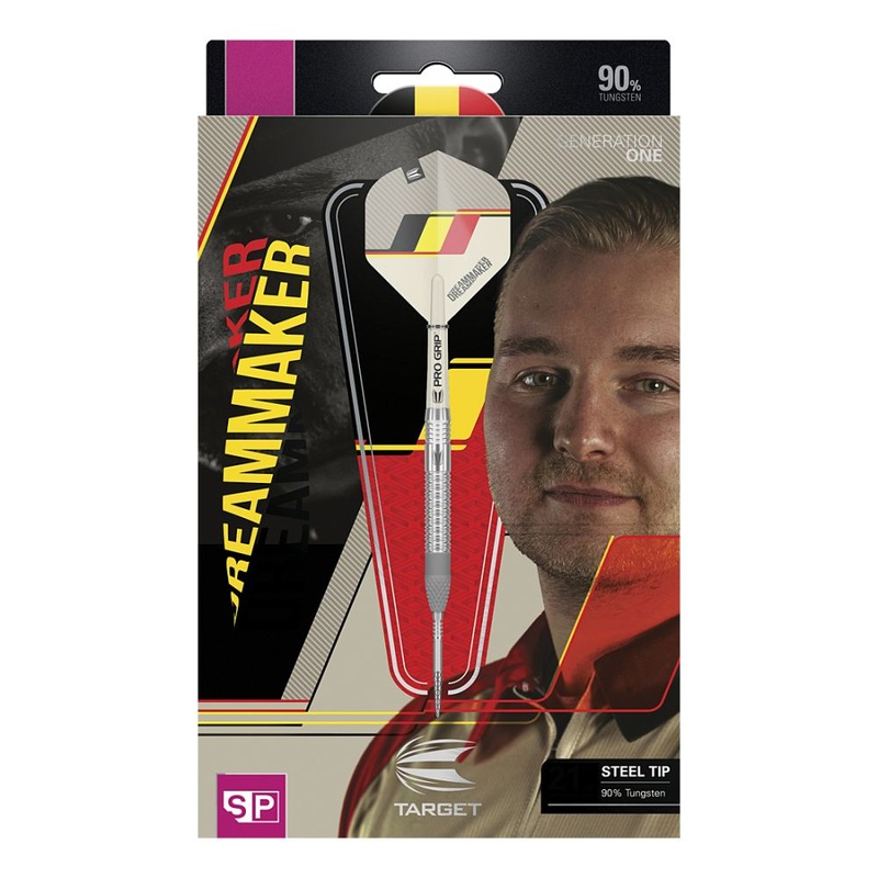 Dimitri Van den Bergh G1 90% Tungsten Swiss Point Darts 21 grams