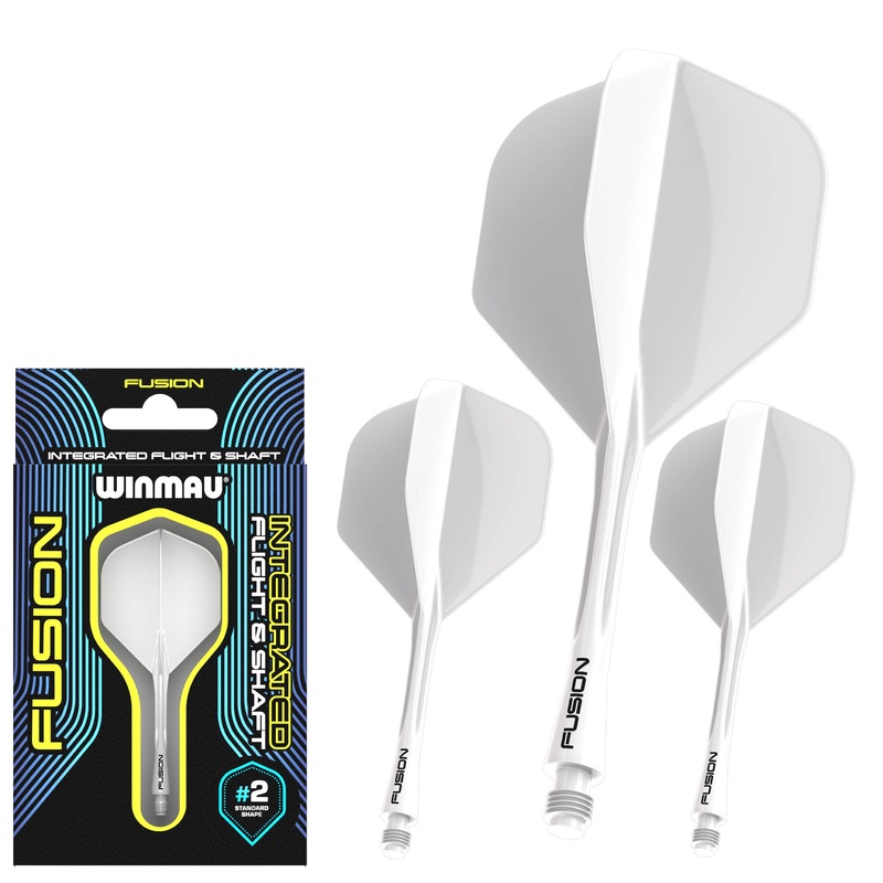 Fusion #2 Integrated Flight & Shaft – White Short White