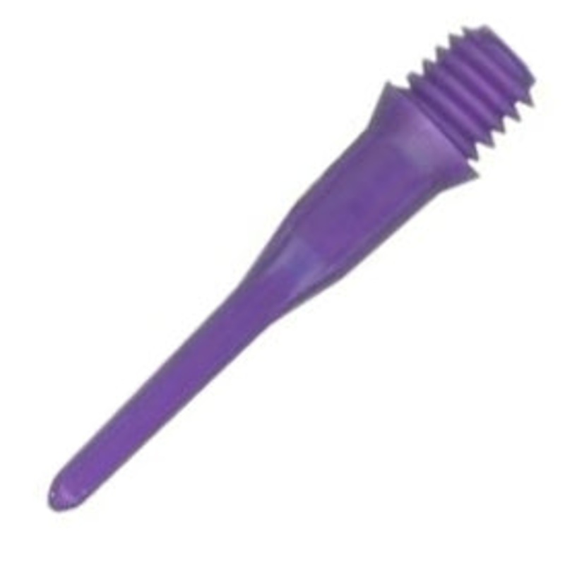 L-Style Short Lip Soft Tip Points – Purple (50 Count)
