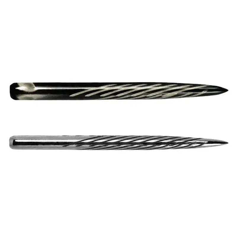 One80 Aztec Style C Steel Tip Points Black 32mm