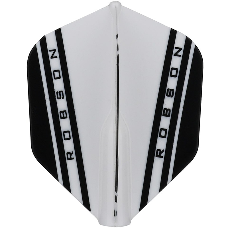Robson Plus V Dart Flights – Shape White