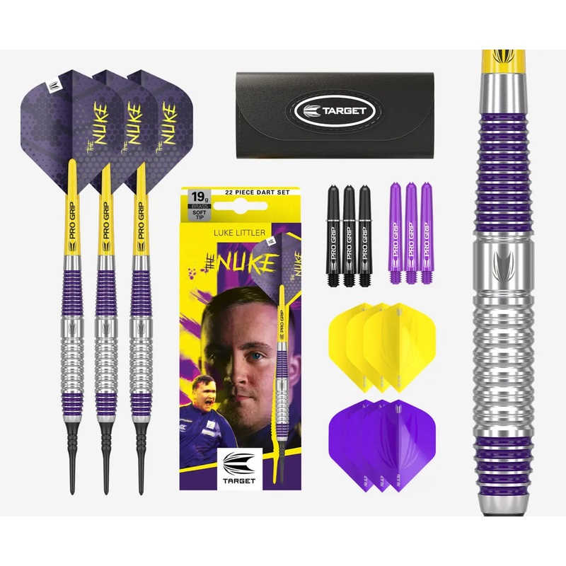 Target Luke Littler Brass Soft Tip Darts 19g