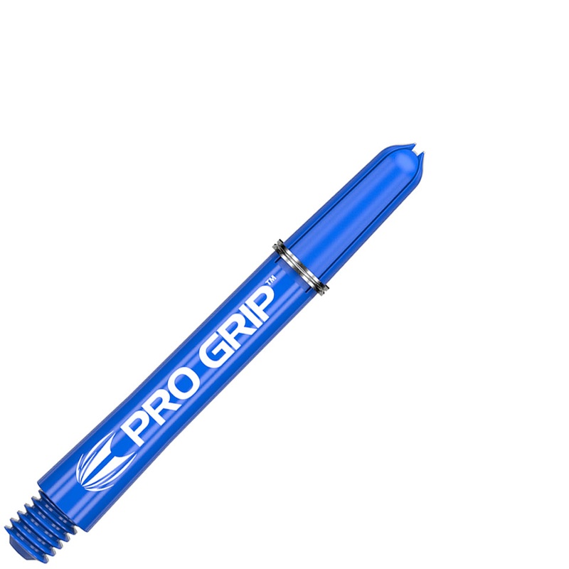 Target Pro Grip Nylon Dart Shafts – Short Blue (3 Sets)