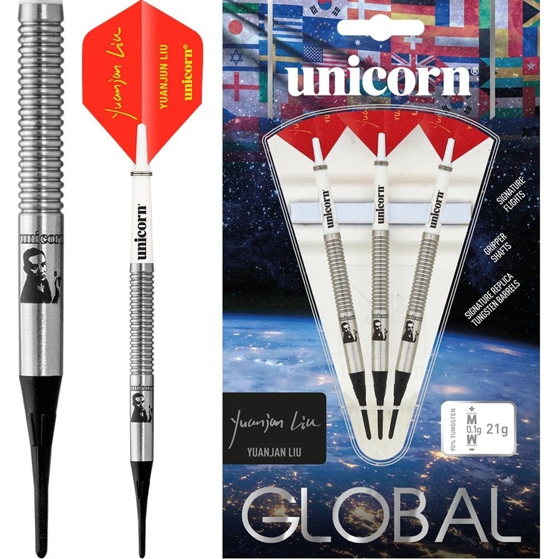 *Unicorn Global Darts – Soft Tip Tungsten – Yuanjun Liu 21g