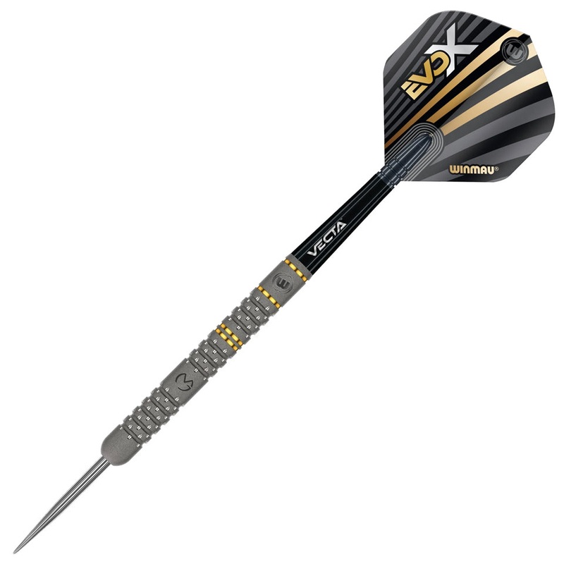 Winmau MvG EvoX Steel Tip Darts – 21gm