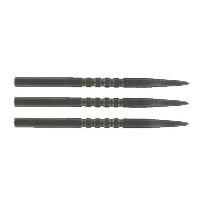 Bull’s NL Ringed Grip Points Black 32mm
