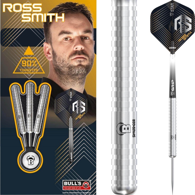 BULL’S – Ross Smith Darts – Steel Tip – 90% Tungsten – 22g 24g 22 grams