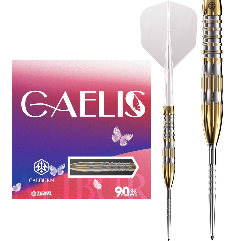 Caliburn Player Darts – Steel Tip – 90% Tungsten – Caelis – 23g
