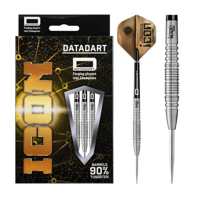 DataDart Icon 90% Tungsten Steel Tip Darts 23 GRAM
