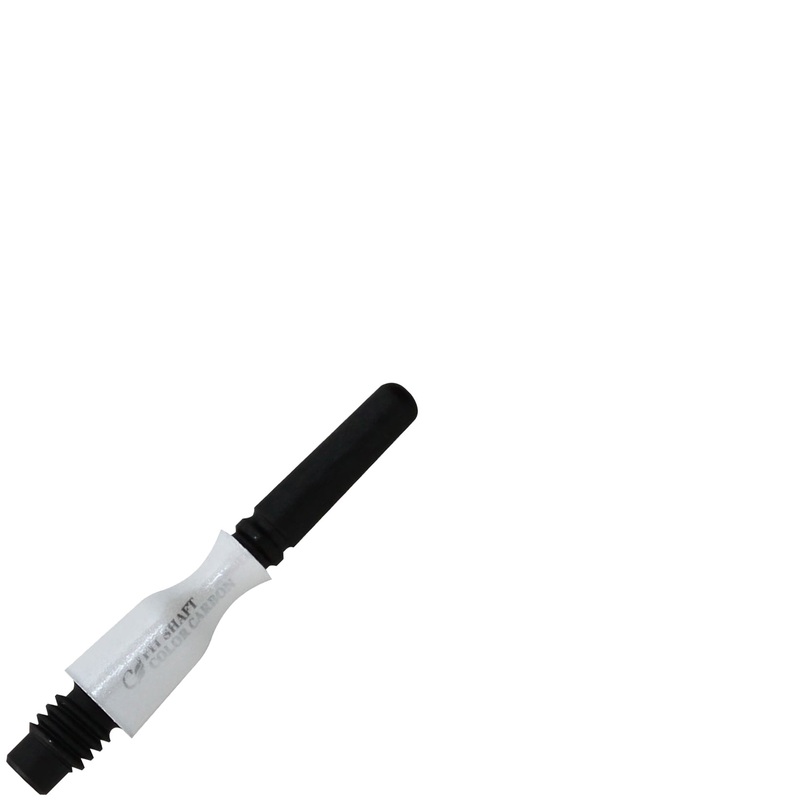 Fit Flight Carbon Hybrid Spinning Dart Shafts – Super X-Short #1 (13.0mm) White