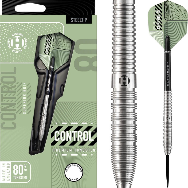 Harrows – Control Tapered Darts – Steel Tip – 80% Tungsten – 21g 23g 24g 21 grams