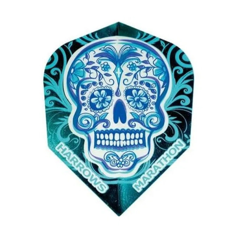 Harrows Marathon Standard Flights – Blue Skull