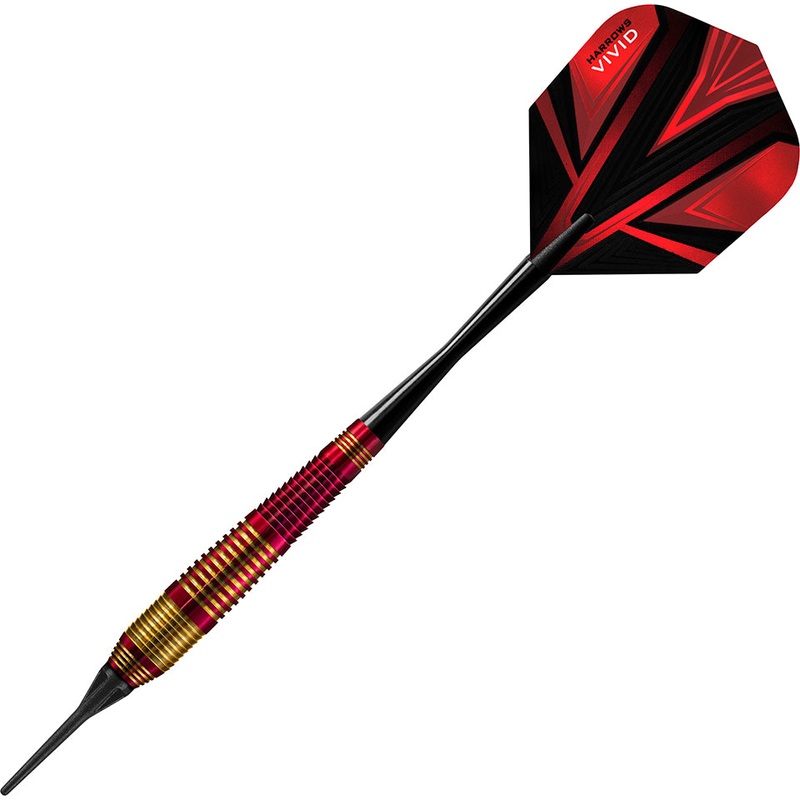 Harrows Vivid Soft Tip Darts – Red 18gm