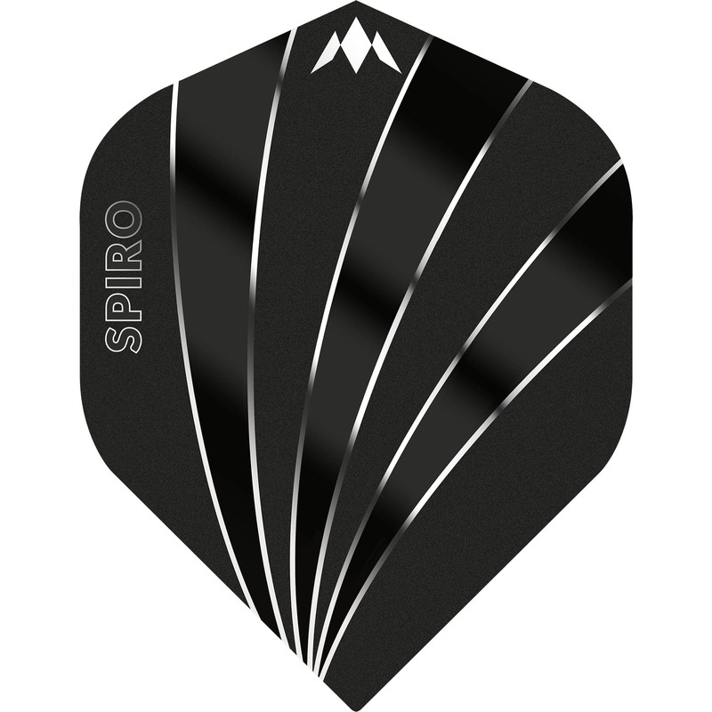Mission Solo Dart Flights – 100 Micron – No2 – Std – Spiro