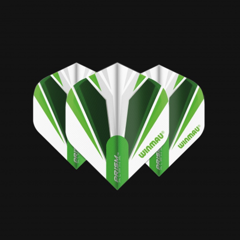 Prism Alpha White & Green Extra Thick Standard 100 Micron Poly metronic extra thick