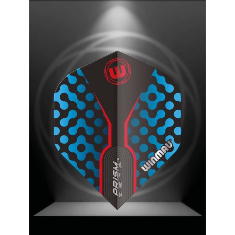 Prism Zeta Black, Blue & Red Extra Thick Standard 100 Micron Poly metronic extra thick