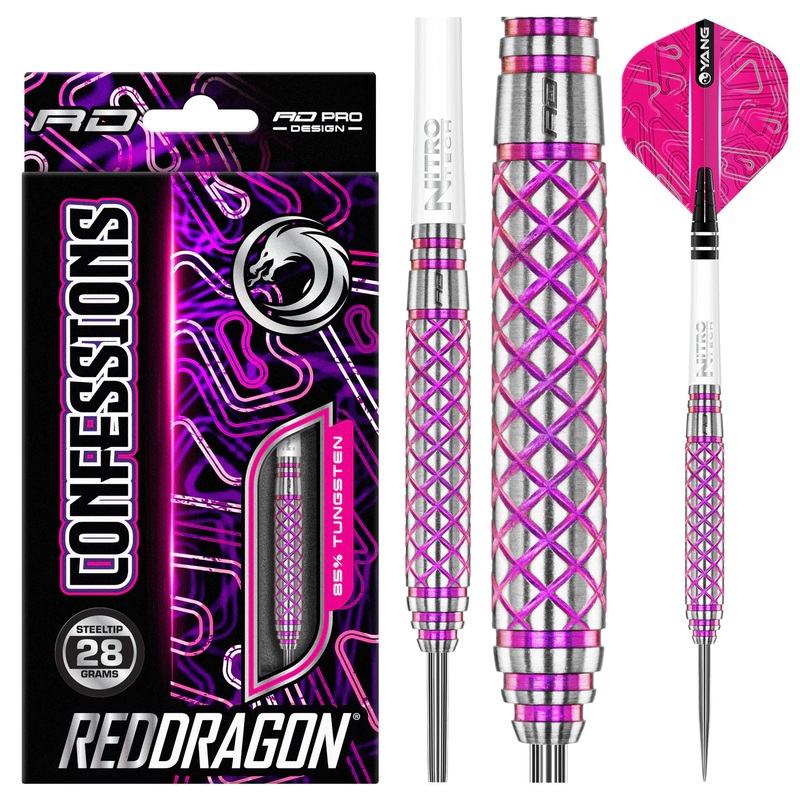 Red Dragon Confessions Steel Tip 28 gram 85% Tungsten