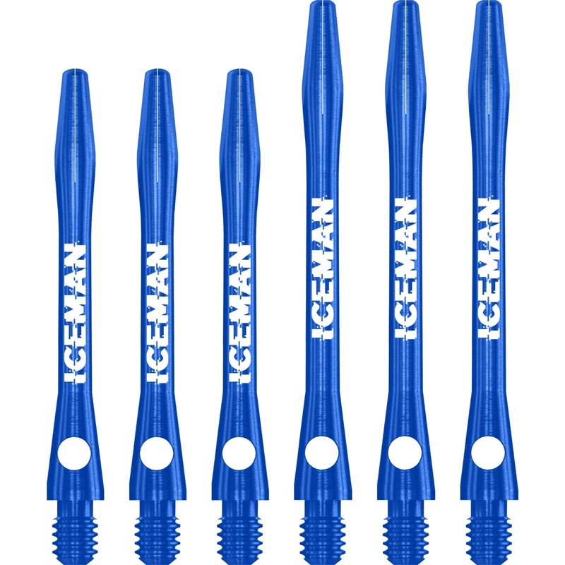 Red Dragon – Iceman Logo – Aluminium Dart Shafts Short (36mm)