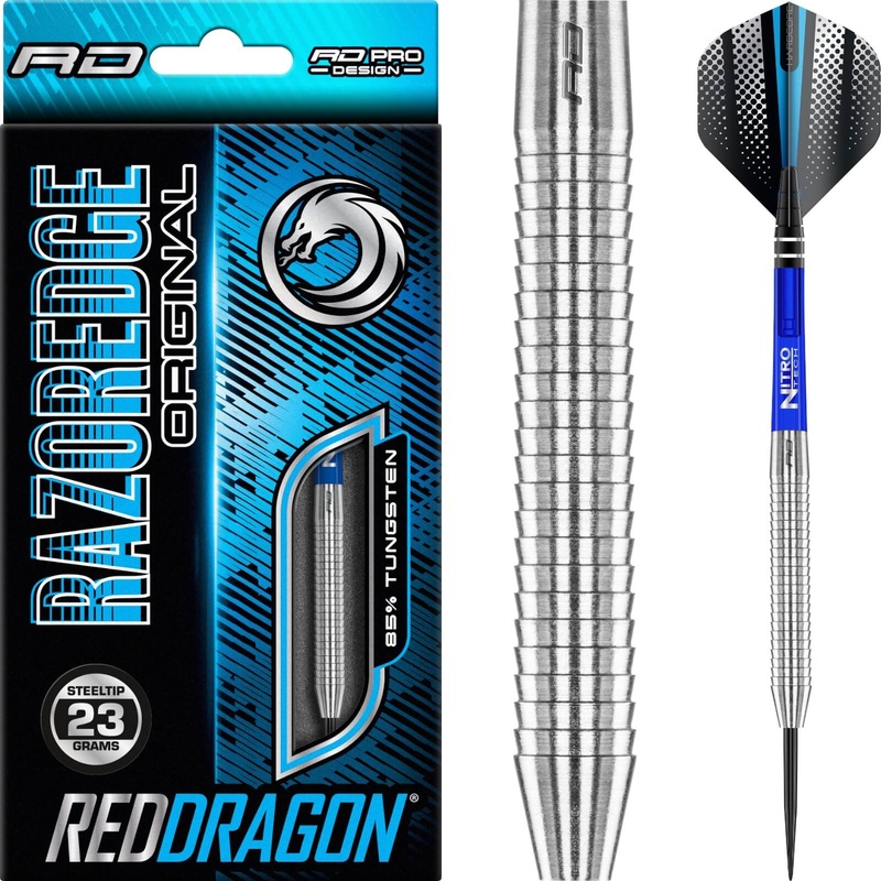Red Dragon – Razor Edge Original Darts – Steel Tip – 85% Tungsten – 20g 21g 23g 24g 26g 28g 29g 30g 33g 20 grams