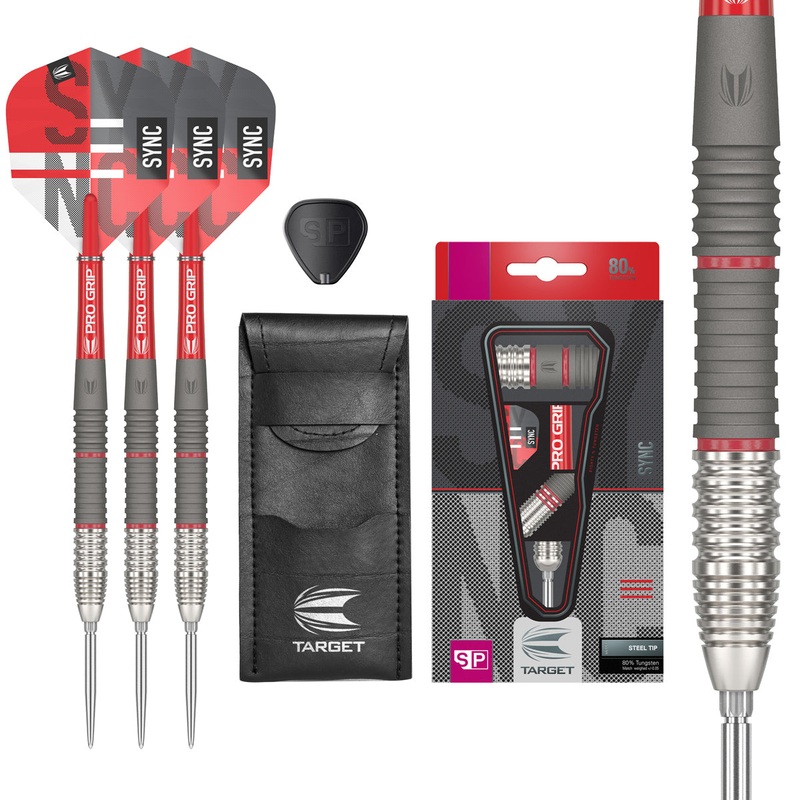 Sync 03 80% Tungsten Swiss Point Steel Tip Darts by Target 21 Gram