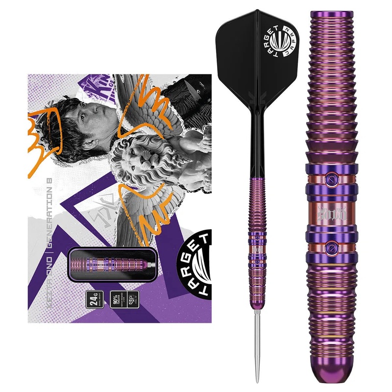 Target Japan Keita Ono Solo G8 SP 90% Tungsten Steel Tip Darts 24 GRAM
