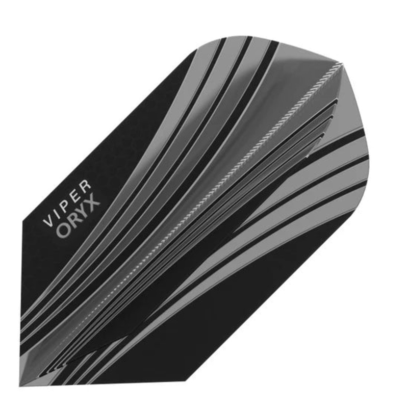 Viper V-100 Flights Oryx Slim Gray/Black Dart Flights