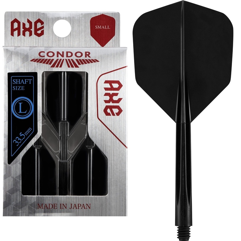 Condor AXE Dart Flights – Small – Black Long