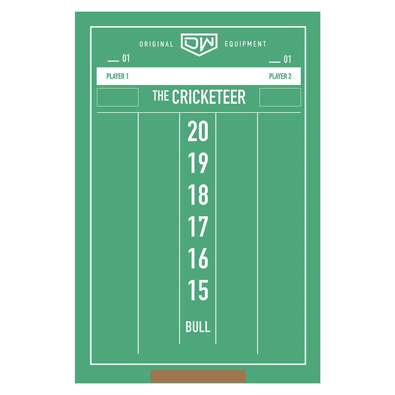 Dart World Cricketeer Chalkboard – Large Green