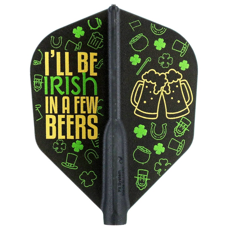 Fit Flight Irish in a Few Beers Dart Flights – Shape