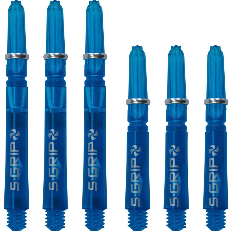Harrows Supergrip Spin Stems – Dart Shafts – Aqua Medium