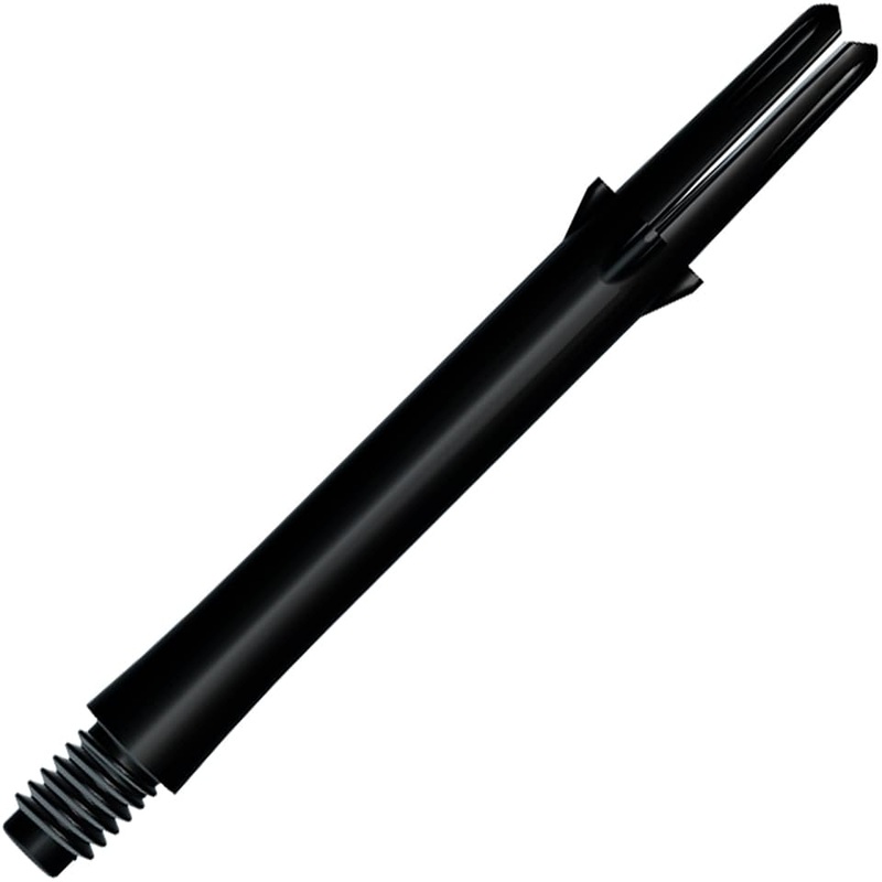 L-Style L-Shaft Locked Dart Shafts – 330 Medium Black