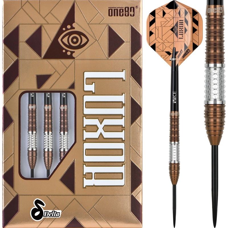 One80 Luxor Darts – Steel Tip – 90% Tungsten – Delta 21g