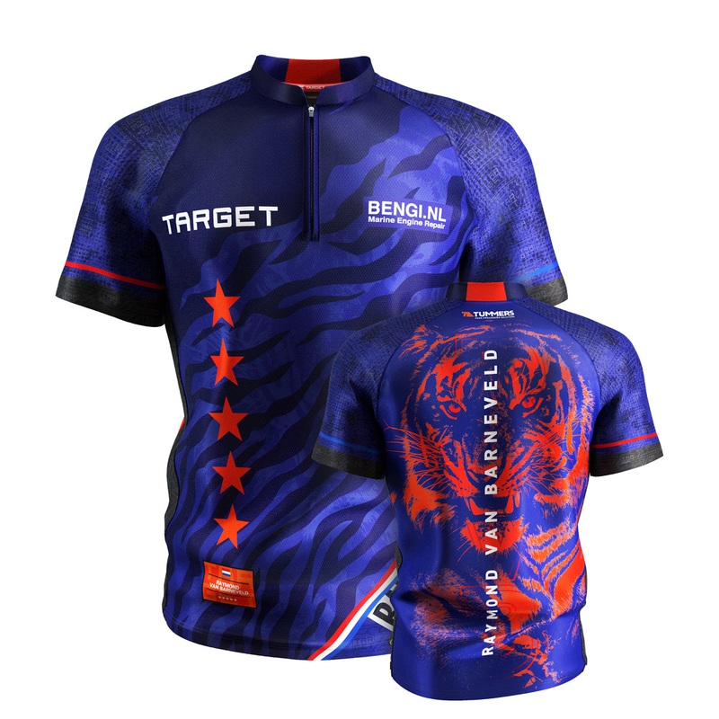 Raymond Van Barneveld 2025 Playing Shirt by Target Small