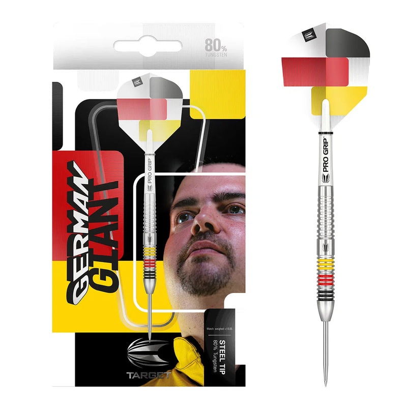 Target Darts Gabriel Clemens 80% Tungsten Steel Tip Darts 22 GRAM