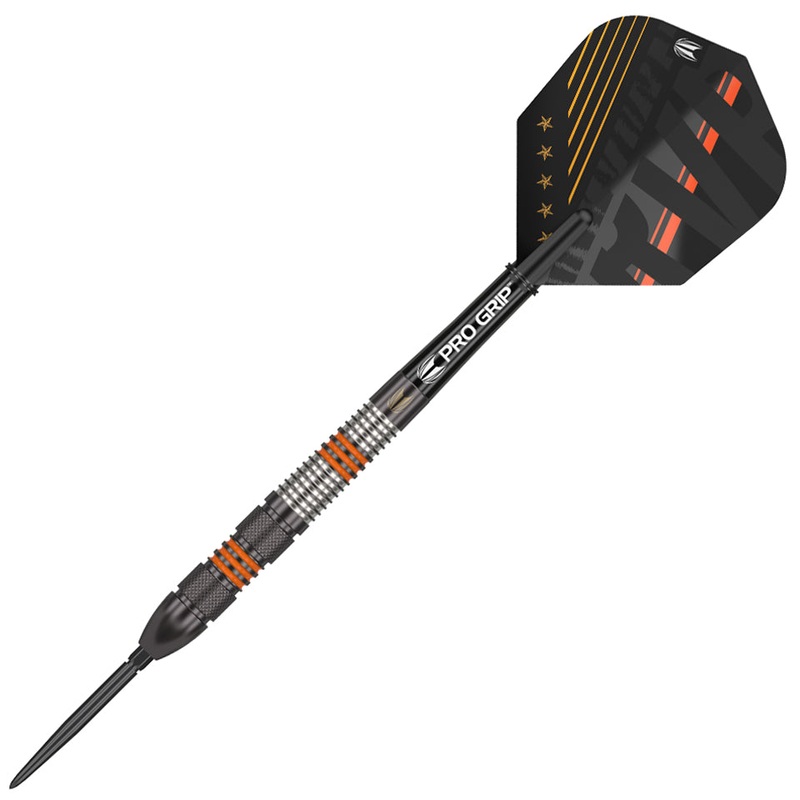 Target Raymond Van Barneveld 80% Black Swiss Point Steel Tip Darts – 23gm