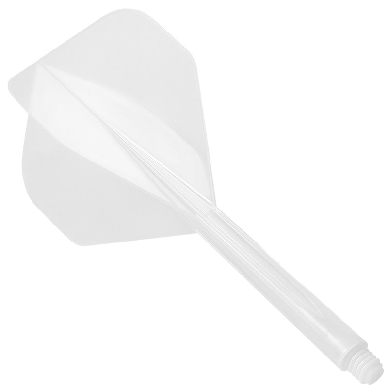 Condor Dart Flights – Zero Stress – Standard – Clear Long