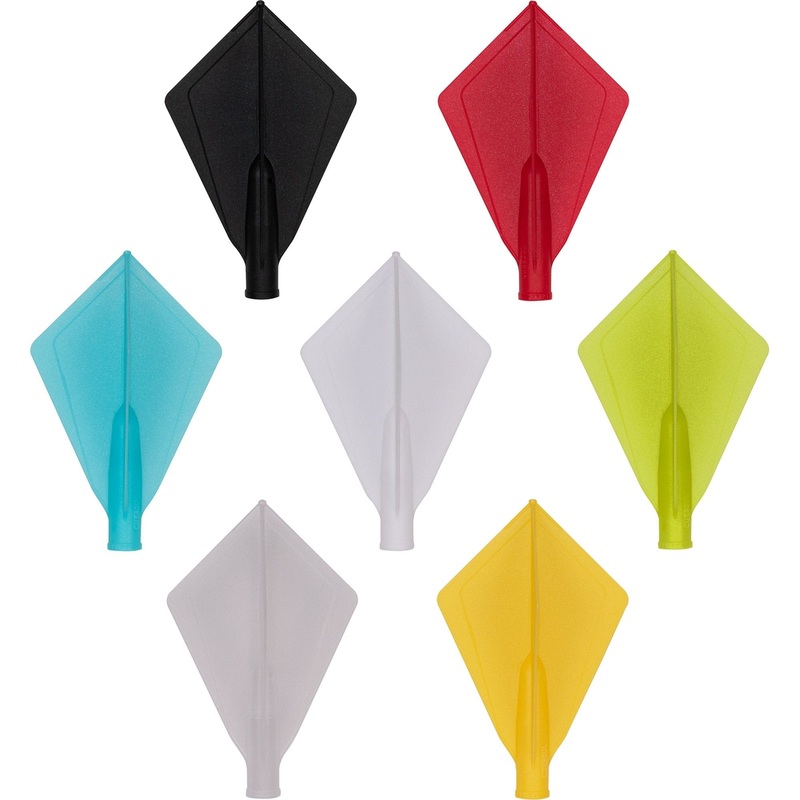 *Cuesoul – Tero Flight System – Dart Flights – AK4 – Diamond – Solid Black