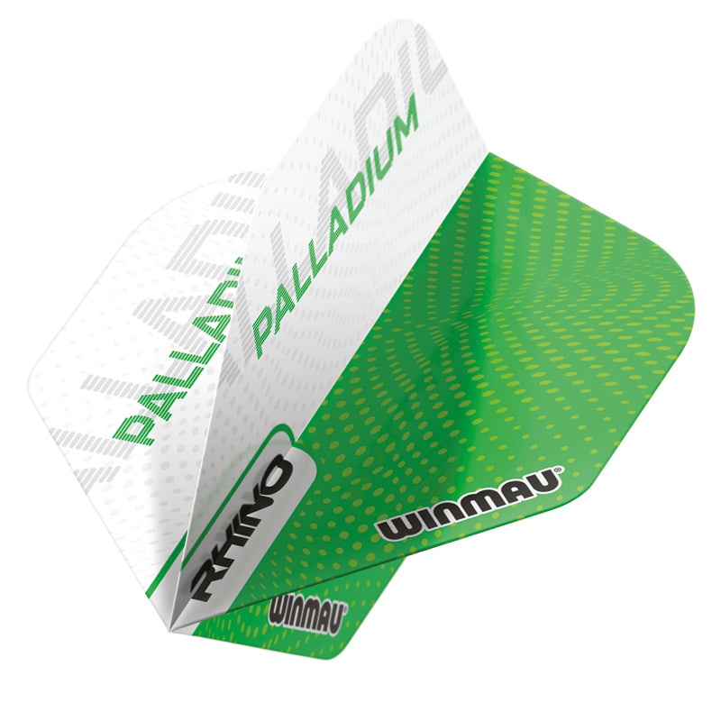 Green & White Rhino Standard