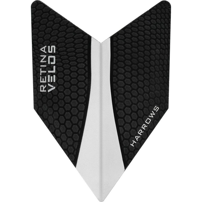 Harrows Velos Retina Clear Dart Flights Clear