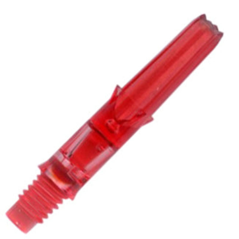 L-Style L-Shaft Silent Straight Dart Shafts – 130 XShort Clear Red